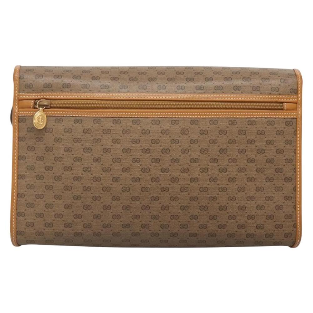 GUCCI Micro GG Supreme Shoulder Bag Pvc Beige Gold 004 58 004 58 - Picture 3 of 16